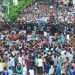 কোটাবিরোধীদের আন্দোলনে উত্তাল শাহবাগ