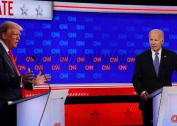 গত ২৭ জুনের বিতর্কে ট্রাম্প জয়ী হয়েছে বলে জানায় সিএনএন