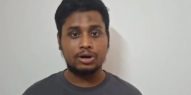 বৈষম্যবিরোধী ছাত্র আন্দোলনের অন্যতম সমন্বয়ক হাসনাত আব্দুল্লাহ।