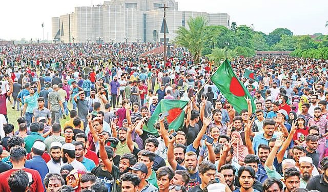 ছাত্র–জনতার বিজয়, শেখ হাসিনার বিদায়