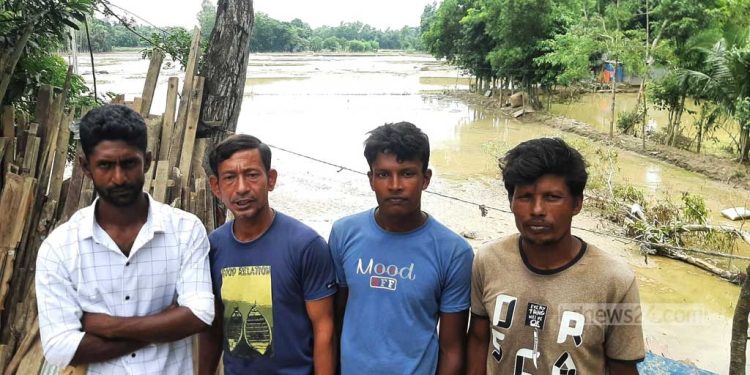 বানের পানি বেকার বানিয়ে গেছে কাউতলীর যুবকদের