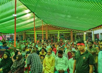 গোবিন্দপুরে  ইউনিয়ন বিএনপির মতবিনিময় সভা জনসভায় পরিনত হয়েছে