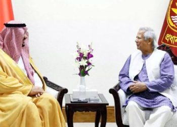 প্রধান উপদেষ্টা ড. ইউনূসের সঙ্গে সৌদি রাষ্ট্রদূতের সাক্ষাৎ