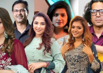 আবারও গানের ভুবনে সরব হয়ে উঠেছেন তারকা শিল্পীরা