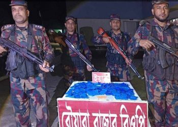 কুমিল্লায় ৪০ হাজার পিস ইয়াবা জব্দ