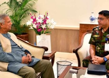 প্রধান উপদেষ্টার সঙ্গে সেনা প্রধানের সাক্ষাৎ