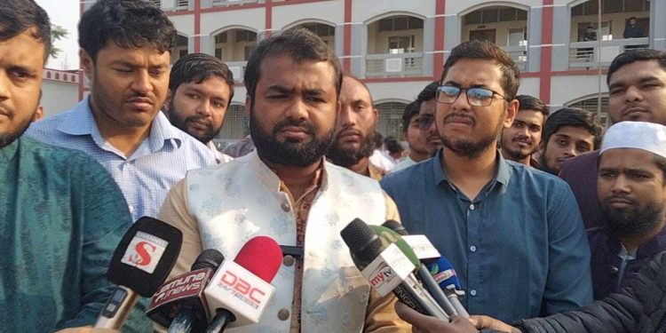 নিষিদ্ধ ছাত্রলীগের বিচার হওয়া উচিত : শিবির সভাপতি মঞ্জুরুল ইসলাম