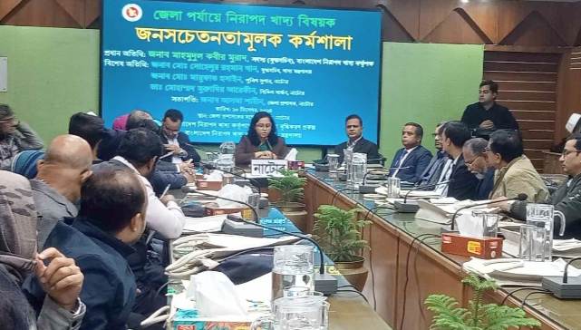 ‘নিরাপদ খাদ্য নিশ্চিতে দেশের প্রতিটি জেলায় মিনিল্যাব প্রতিষ্ঠা করা হবে’