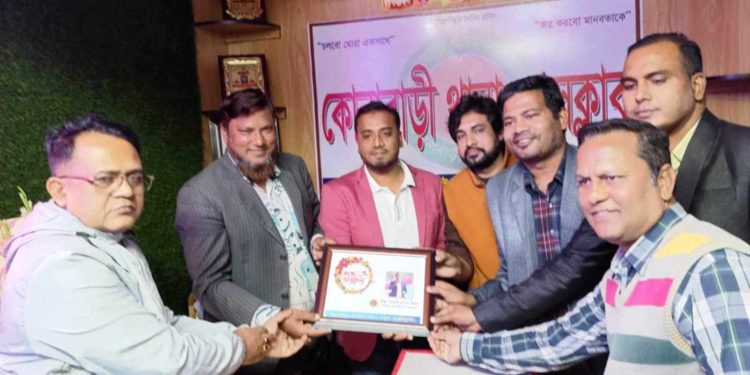 কোনাবাড়ী থানা প্রেসক্লাবের উপদেষ্টা মেহেদী হাসান রিয়াদের জন্মদিন পালিত