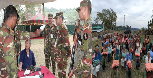 শান্তিচুক্তি দিবস উপলক্ষ্যে মহালছড়িতে কম্বল বিতরণ ও চিকিৎসা সেবা প্রদান