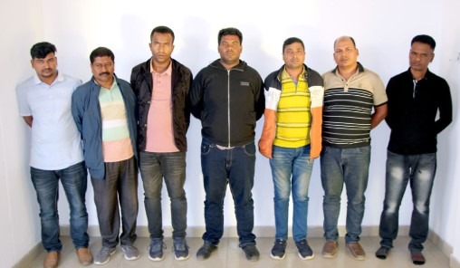 সিরাজগঞ্জে ডাকাতির প্রস্তুতিকালে গ্রেপ্তার ৭