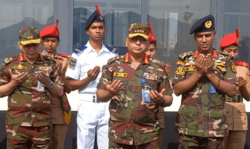 বিএনসিসির সহায়তায় দেশ নিরাপদ জায়গায় এসেছে : সেনাবাহিনী প্রধান