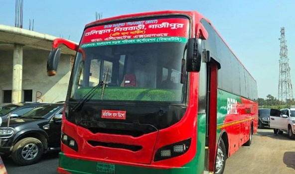 গাজীপুর-বিমানবন্দর সড়কে বিআরটি প্রকল্পে বাস চালু হচ্ছে ১৬ ডিসেম্বর