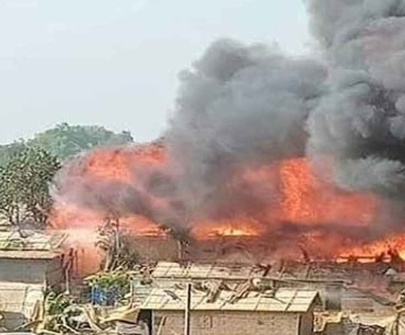 রোহিঙ্গা ক্যাম্পে আগুন, নিয়ন্ত্রণে ৪ ইউনিট