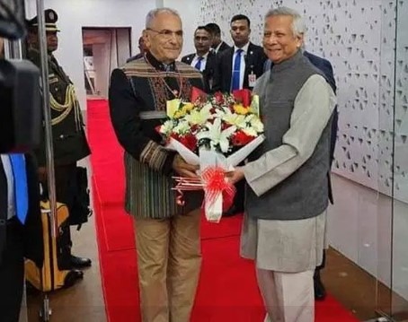 পূর্ব তিমুরের প্রেসিডেন্টকে লাল গালিচা সংবর্ধনা