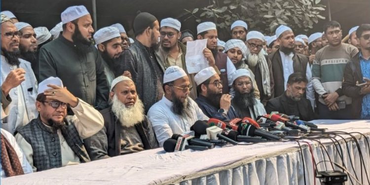 সাদপন্থীদের সঙ্গে আ.লীগের যোগসাজশ থাকার অভিযোগে সংবাদ সম্মেলন