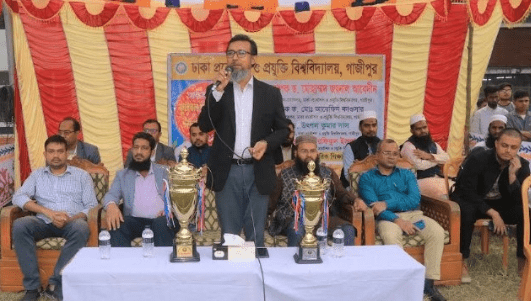 ডুয়েটে আন্তঃবিভাগ ফুটবল প্রতিযোগিতা উদ্বোধন