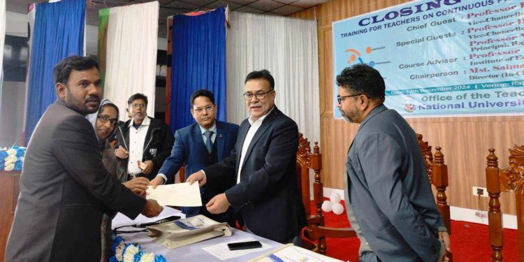 শিক্ষার গুনগত মানোন্নয়নের জন্য জেলা পর্যায়ে কলেজ মনিটরিং টিম গঠন করা হবে”- উপাচার্য, জাতীয় বিশ্ববিদ্যালয়