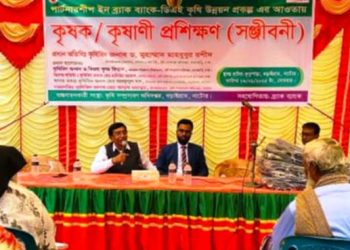 নাটোরের বড়াইগ্রামে কৃষক-কৃষাণী প্রশিক্ষণ কর্মসূচি