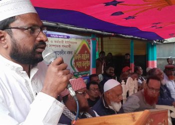 দর্শনার কেরুতে নফর সংগঠনের উদ্যোগে দোয়া ও মিলাদ