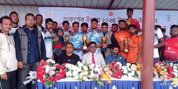 মুজিবনগরে তারুণ্যের উৎসব উদযাপনে ভলিবল কাবাডি এবং ব্যাডমিন্টন টুর্নামেন্ট অনুষ্ঠিত