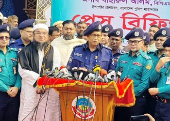 ইজতেমায় ৬ হাজার পুলিশ দ্বায়িত্ব পালন করবে: আইজিপি