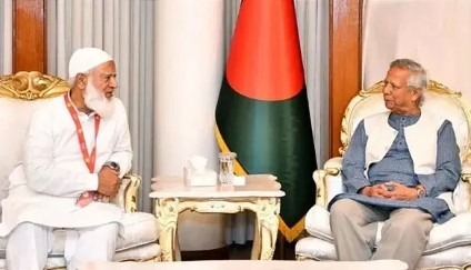 প্রধান উপদেষ্টার সঙ্গে জামায়াতের আমিরের বৈঠক