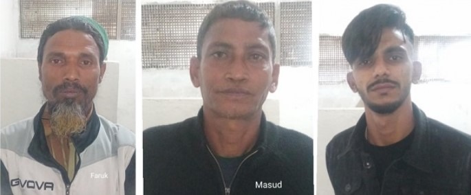 ময়মনসিংহের গৌরীপুরে গাজা ও ইয়াবাসহ ৩ মাদক ব্যবসায়ী আটক