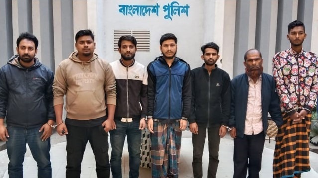 ময়মনসিংহে ছাত্রলীগ-যুবলীগ নেতাসহ গ্রেপ্তার ৮