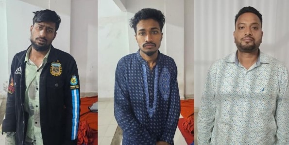 কাশিমপুরে পৃথক পৃথক অভিযানে আটক ৩