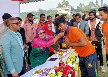 নাটোরে তারুণ্যের উৎসব উপলক্ষে প্রীতি কাবাডি টুর্নামেন্ট অনুষ্ঠিত