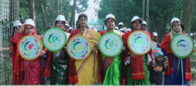 নাটোরে প্রাথমিক বিদ্যালয়ের জংলি ক্লাস্টারের শিক্ষকদের রুবি জয়ন্তি উদযাপ