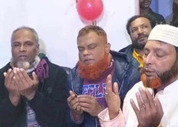 শ্রীপুরে মাওনা চৌরাস্তা শ্রমিকদলের অফিস উদ্বোধন