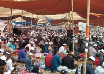 আখেরি মোনাজাতে শেষ হলো বিশ্ব ইজতেমার প্রথম পর্ব