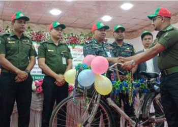 নেত্রকোণায় আনসার ও গ্রাম প্রতিরক্ষা বাহিনীর জেলা সমাবেশ অনুষ্ঠিত