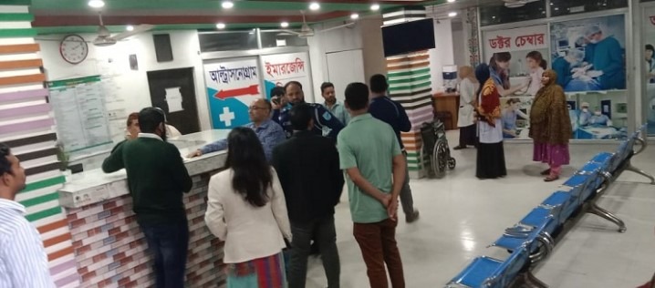 কালিয়াকৈরে স্কয়ার হাসপাতালে অভিযান, জরিমানা ও মালামাল জব্দ