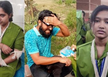 শহীদ তাজউদ্দীন নার্সিং কলেজে বহিরাগতদের হামলায় ৫০ শিক্ষার্থী আহত