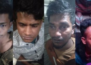 কালিয়াকৈরে দোকানে চুরি করতে গিয়ে ৪ চোর আটক