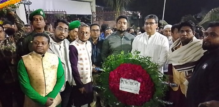 শ্রীপুরে মহান শহিদ দিবস ও আন্তর্জাতিক মাতৃভাষা দিবস পালিত