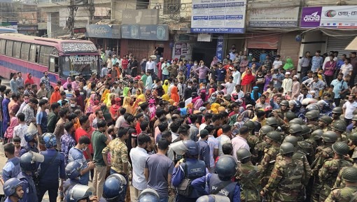 গাজীপুরে ১০ কারখানায় ছুটি ঘোষণা