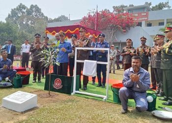 পতাকা উত্তোলনে যাত্রা শুরু বিজিবি উখিয়া ব্যাটালিয়নের