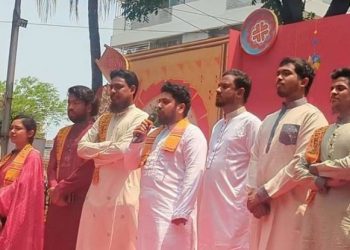 পহেলা বৈশাখকে দলীয় হাতিয়ারে পরিণত করেছিল ফ্যাসিস্টরা: নাহিদ ইসলাম