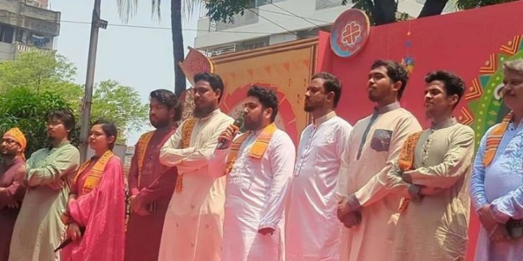 পহেলা বৈশাখকে দলীয় হাতিয়ারে পরিণত করেছিল ফ্যাসিস্টরা: নাহিদ ইসলাম