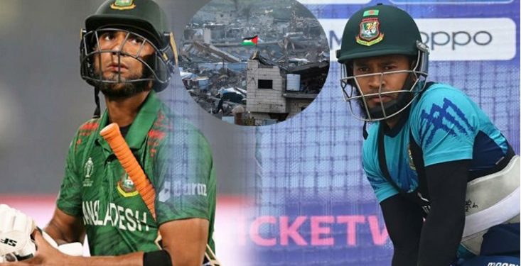 গাজাবাসীর জন্য কাঁদছে মন, ফেসবুকে প্রতিক্রিয়া বাংলাদেশি ক্রিকেটারদের