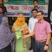ধামইরহাটে প্রান্তিক কৃষকের মাঝে বিনামূল্যে ধানের বীজ ও সার বিতরণ