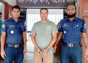 সিংড়ায় যুবলীগের সাবেক সভাপতি গ্রেপ্তার