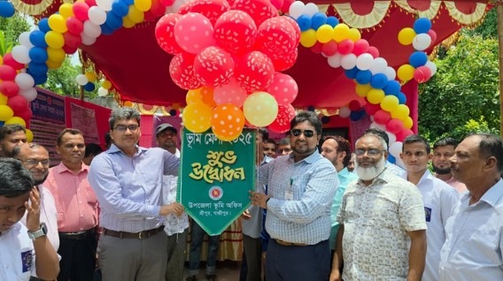গাজীপুরের শ্রীপুরে তিন দিনব্যাপী মেলার উদ্বোধন