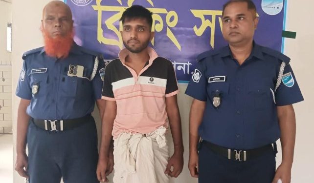 গাজীপুরে নেশার টাকা না পেয়ে নিজের বসতঘরে আগুন