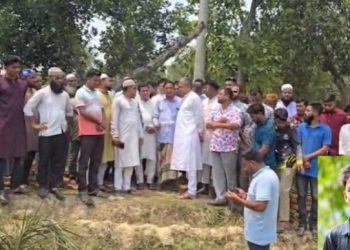 শ্রীপুরে নিহত শিক্ষার্থীর পরিবারের পাশে বিএনপির কেন্দ্রীয় নেতা