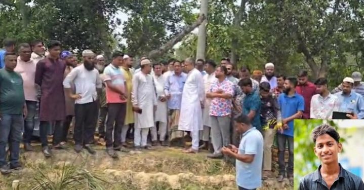 শ্রীপুরে নিহত শিক্ষার্থীর পরিবারের পাশে বিএনপির কেন্দ্রীয় নেতা